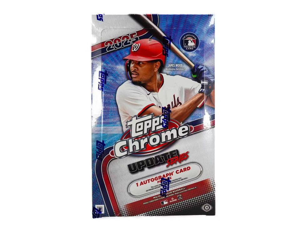 2025 Topps Chrome Update Series  Baseball Hobby Box