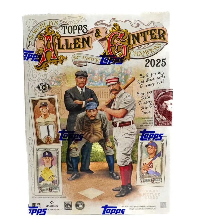 2025 Topps Allen &amp; Ginter Baseball Hobby Box