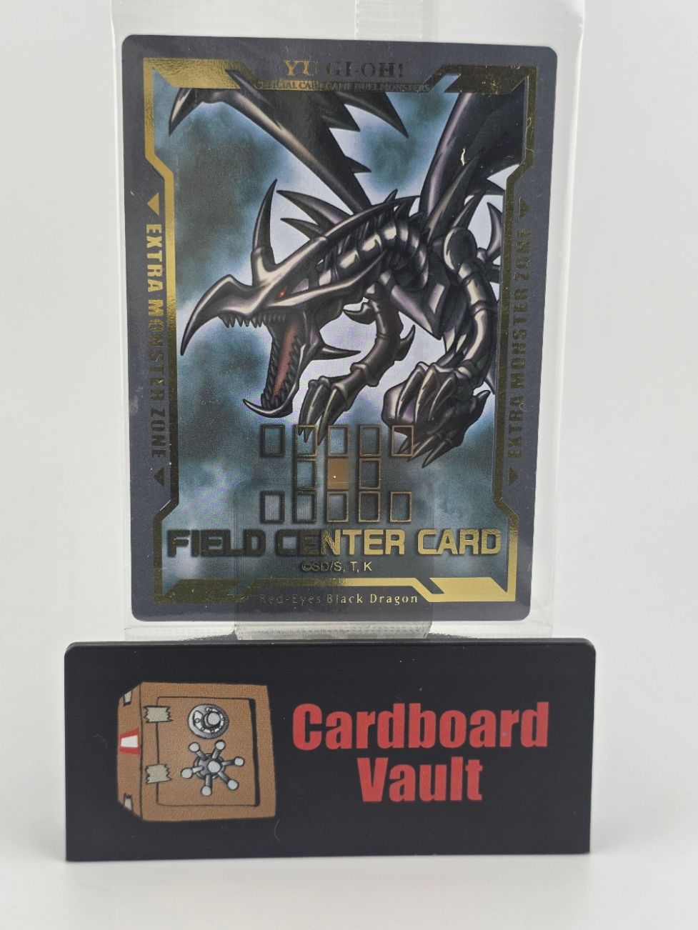 Yu Gi Oh Red Eyes Black Dragon Field Center Card