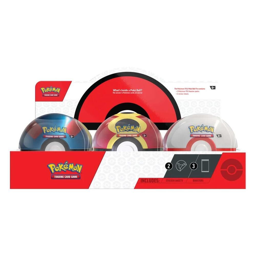 Pokémon Poke Ball Tin 2025 Q4 (1 Random Tin)