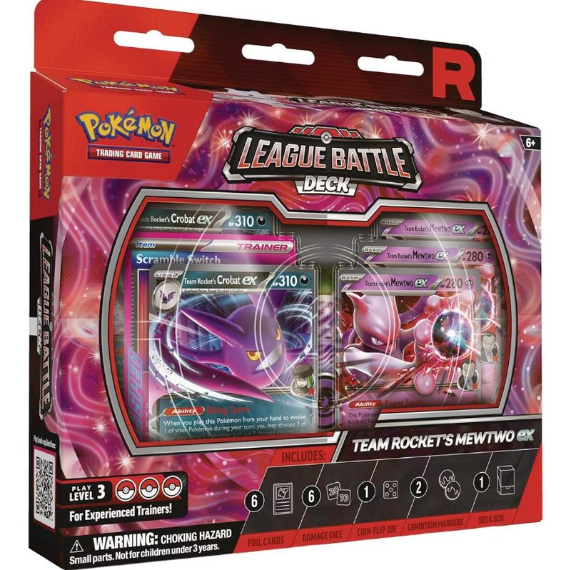 Pokémon Team Rockets Mewtwo ex League Battle Deck