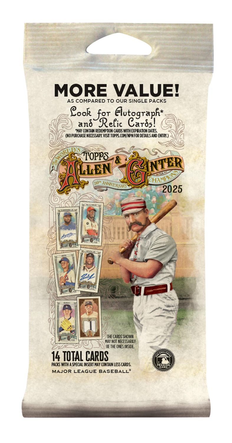 2025 Topps Allen &amp; Ginter Baseball Fat Pack
