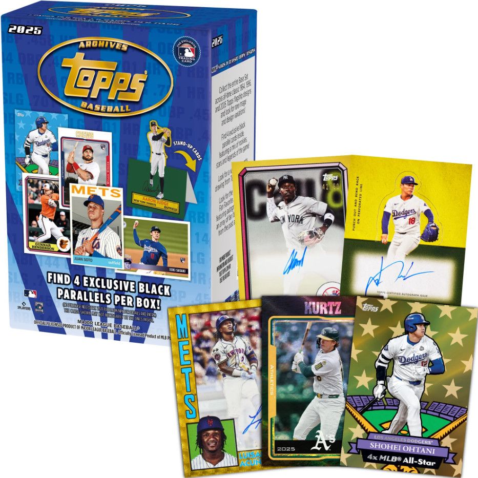 2025 Topps Archives Baseball Value Box
