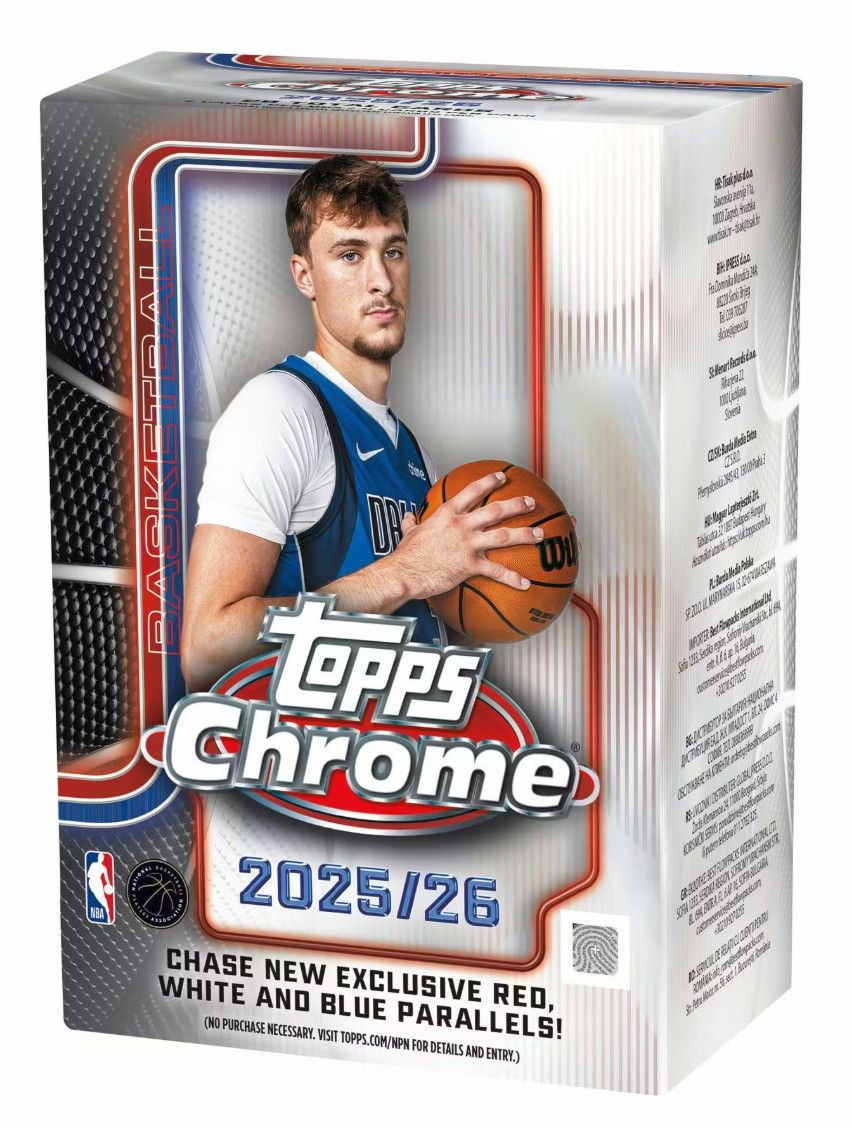 2025/26 Topps Chrome Basketball Value Box