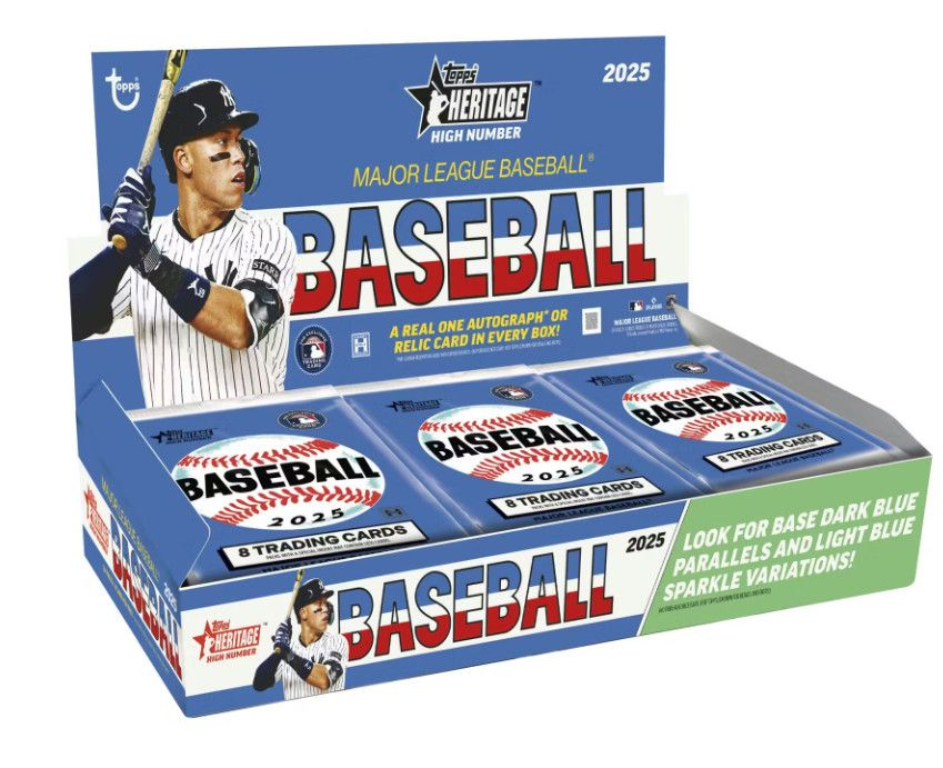 2025 Topps Heritage High Number Baseball Hobby Box