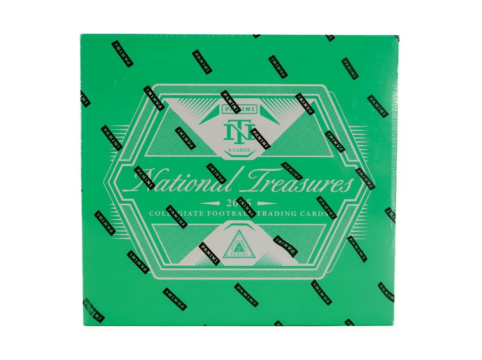 2025 Panini National Treasures Collegiate Football Hobby Box