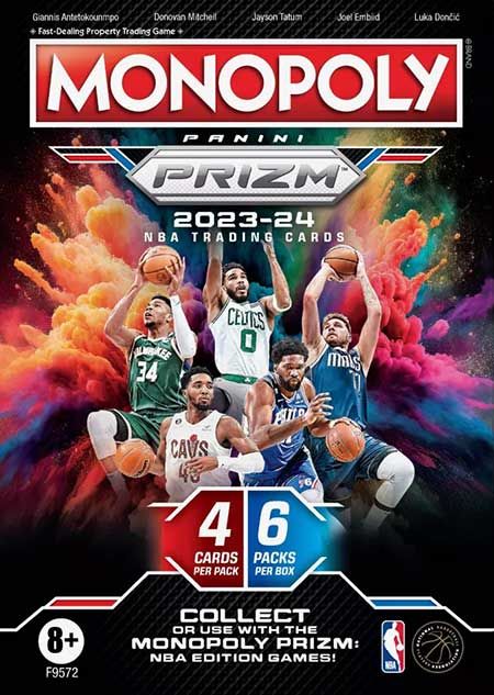 2023-24 Panini Prizm Monopoly Basketball Blaster Box