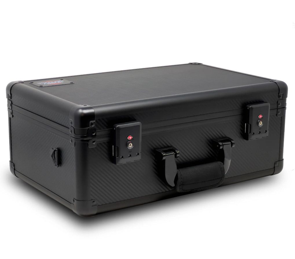 Hobby Defense 4 Row Graded Card Woven Black Case