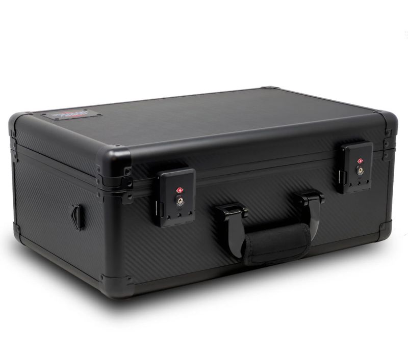 Hobby Defense 4 Row Graded Card Woven Black Case