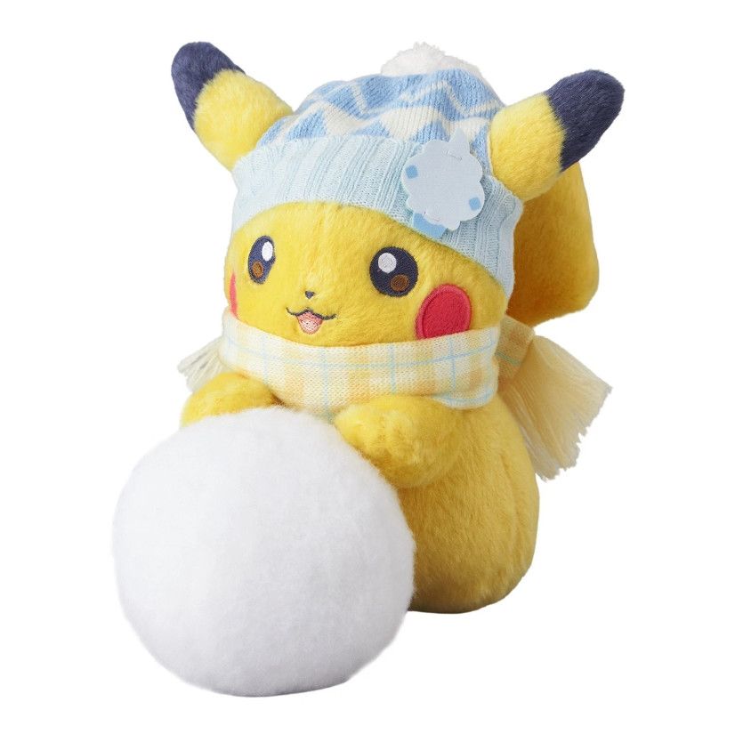 Pokémon Center Japan Exclusive Pikachu and Snow Play Plush