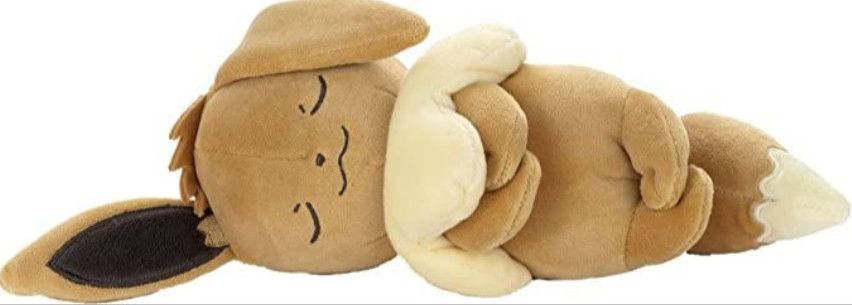 Pokémon Japan Suya Eevee Sleeping Friend Plush