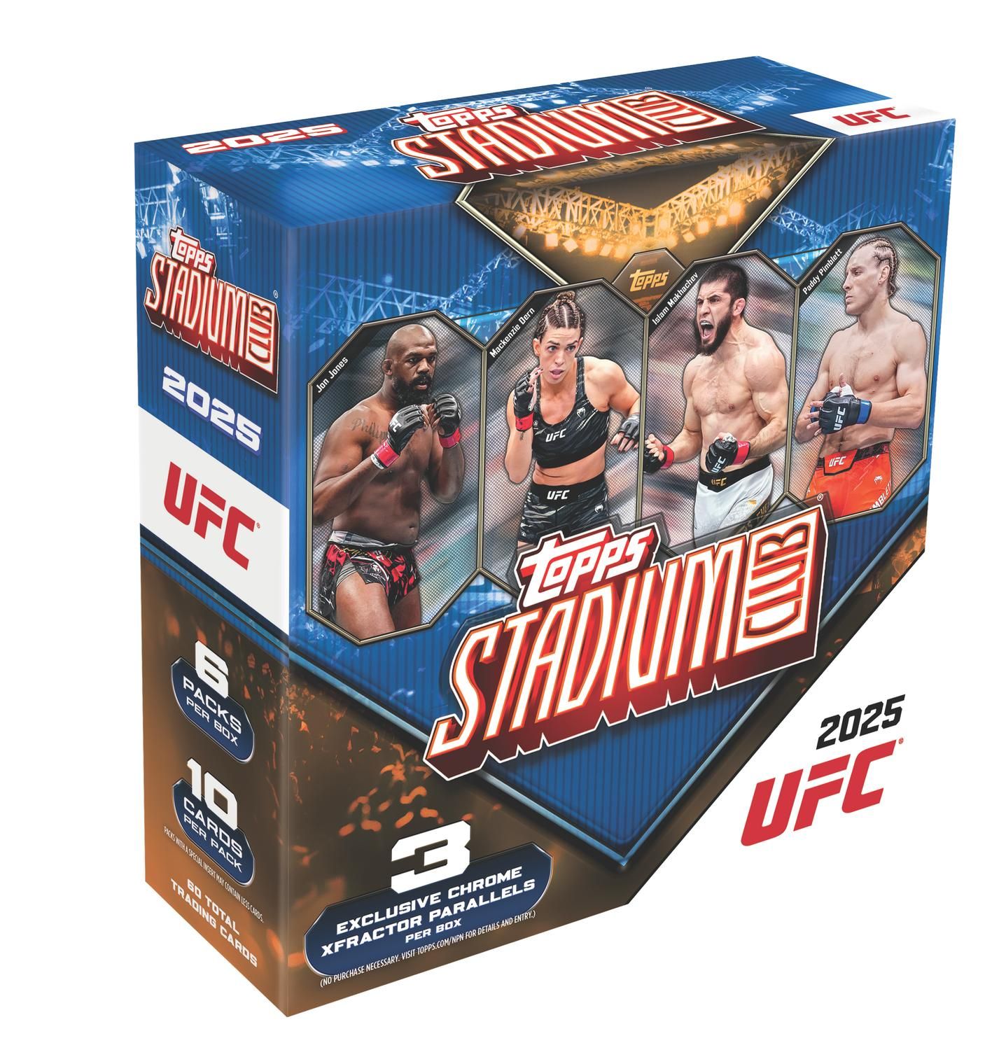 2025 Topps Stadium Club UFC Mega Box