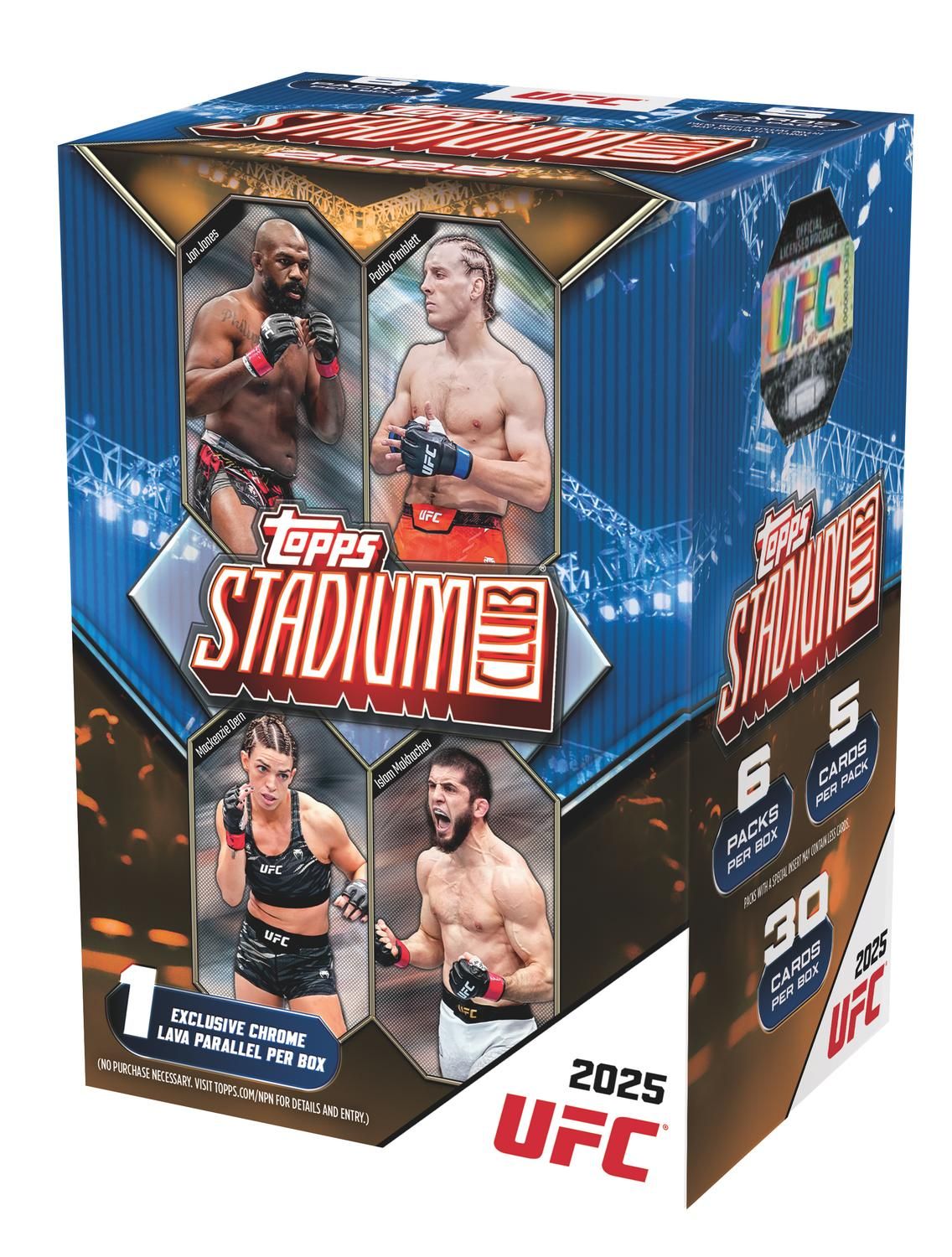 2025 Topps Stadium Club UFC Value Blaster Box