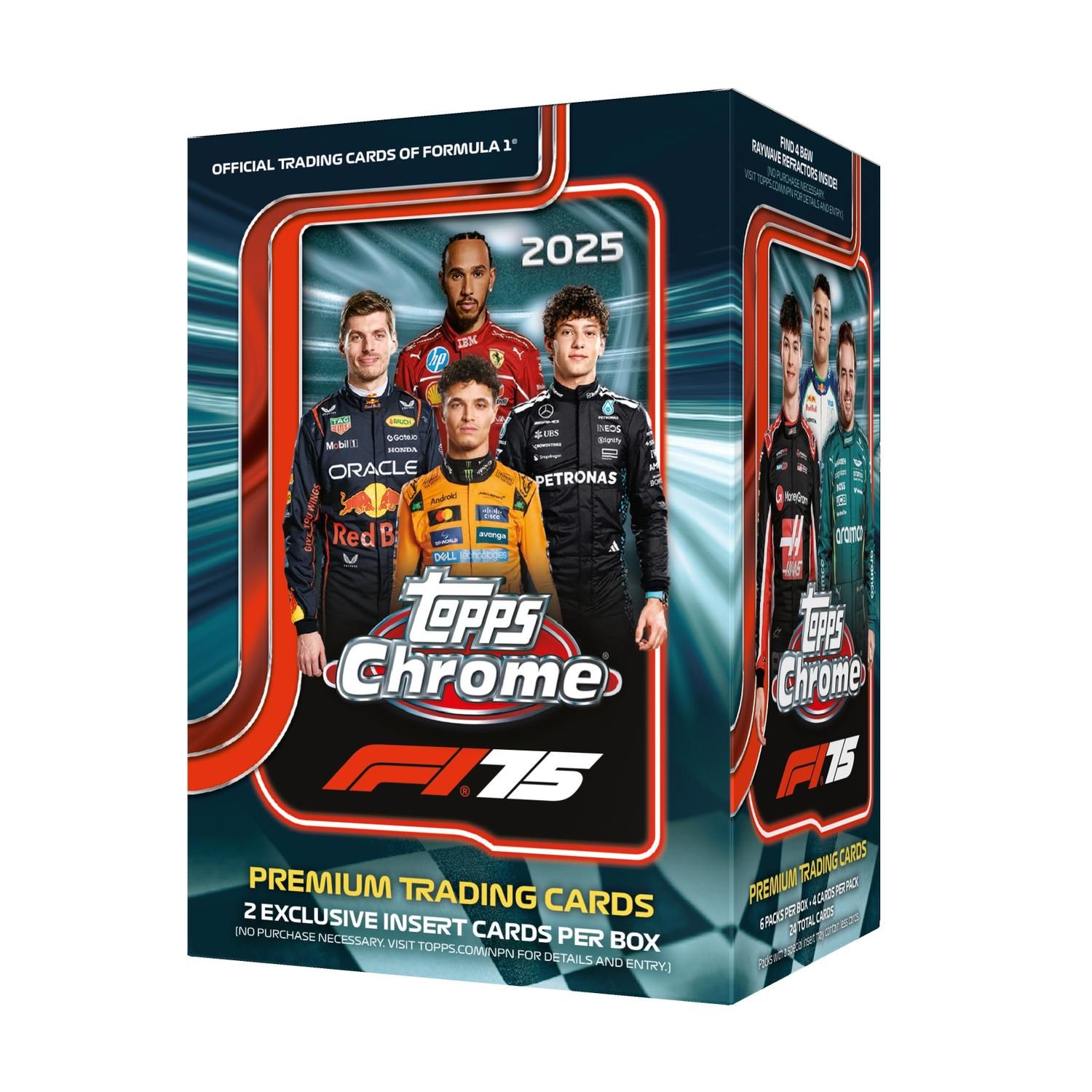 2025 Topps Chrome F1 Formula 1 Value Blaster  Box
