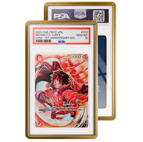 Graded Guard  Metallic PSA Graded Card Case - Gold 35pt (Case Only)