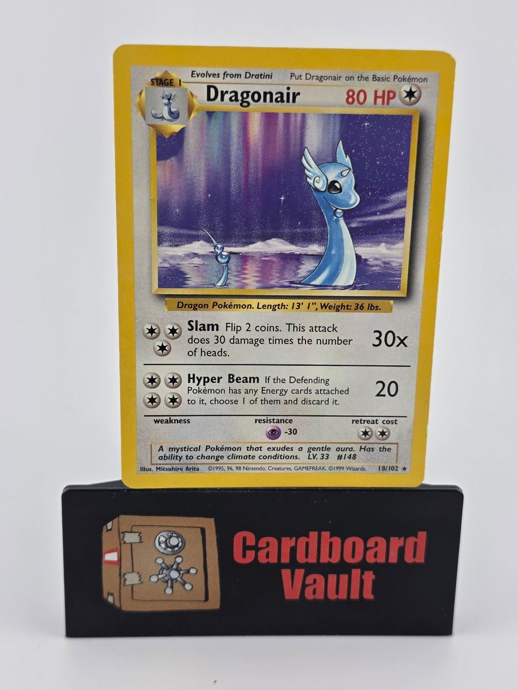 1999 Pokémon Dragonair 18/102