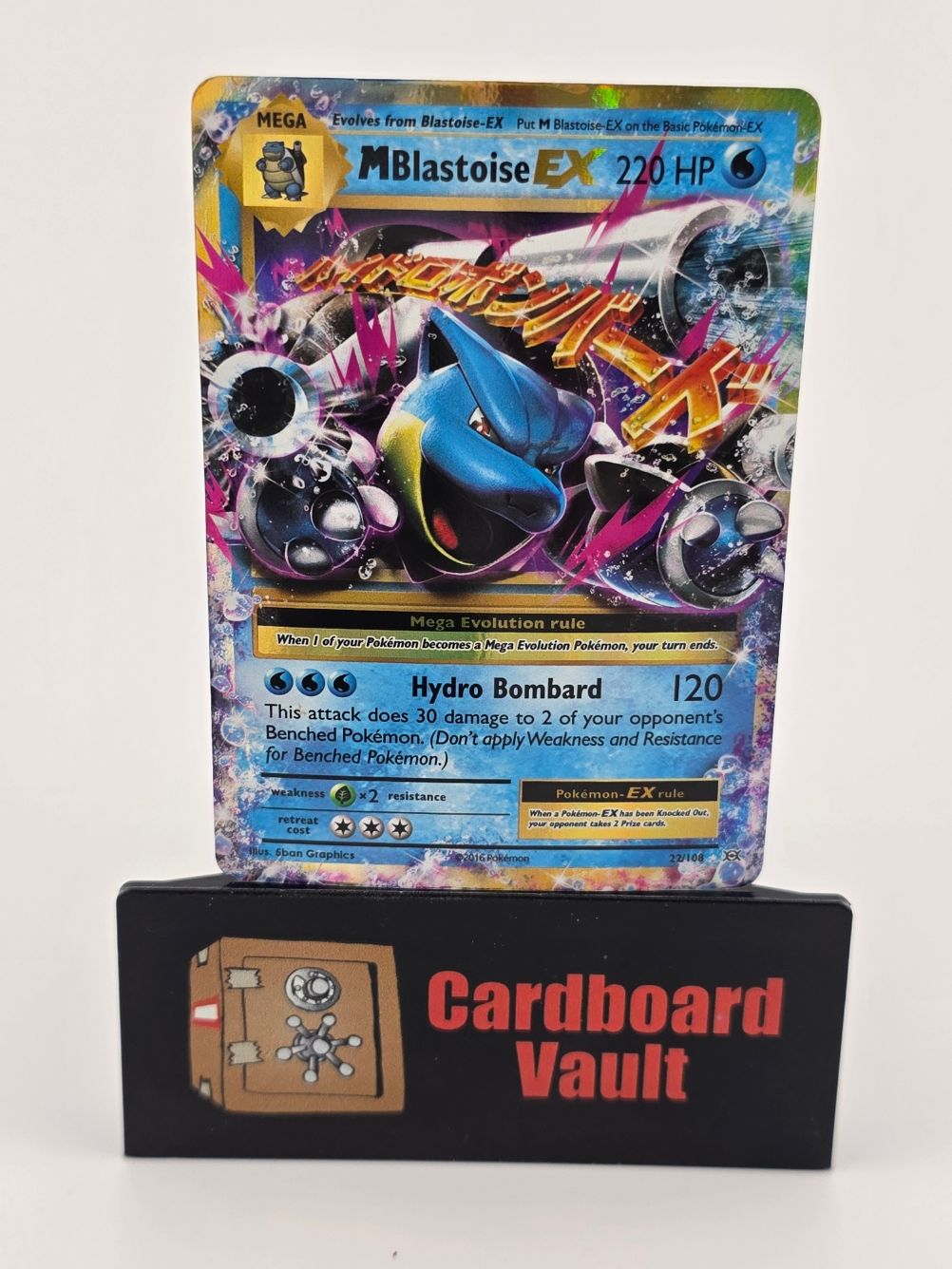 2016 Pokémon MBlastoise ex Full Art #22/108