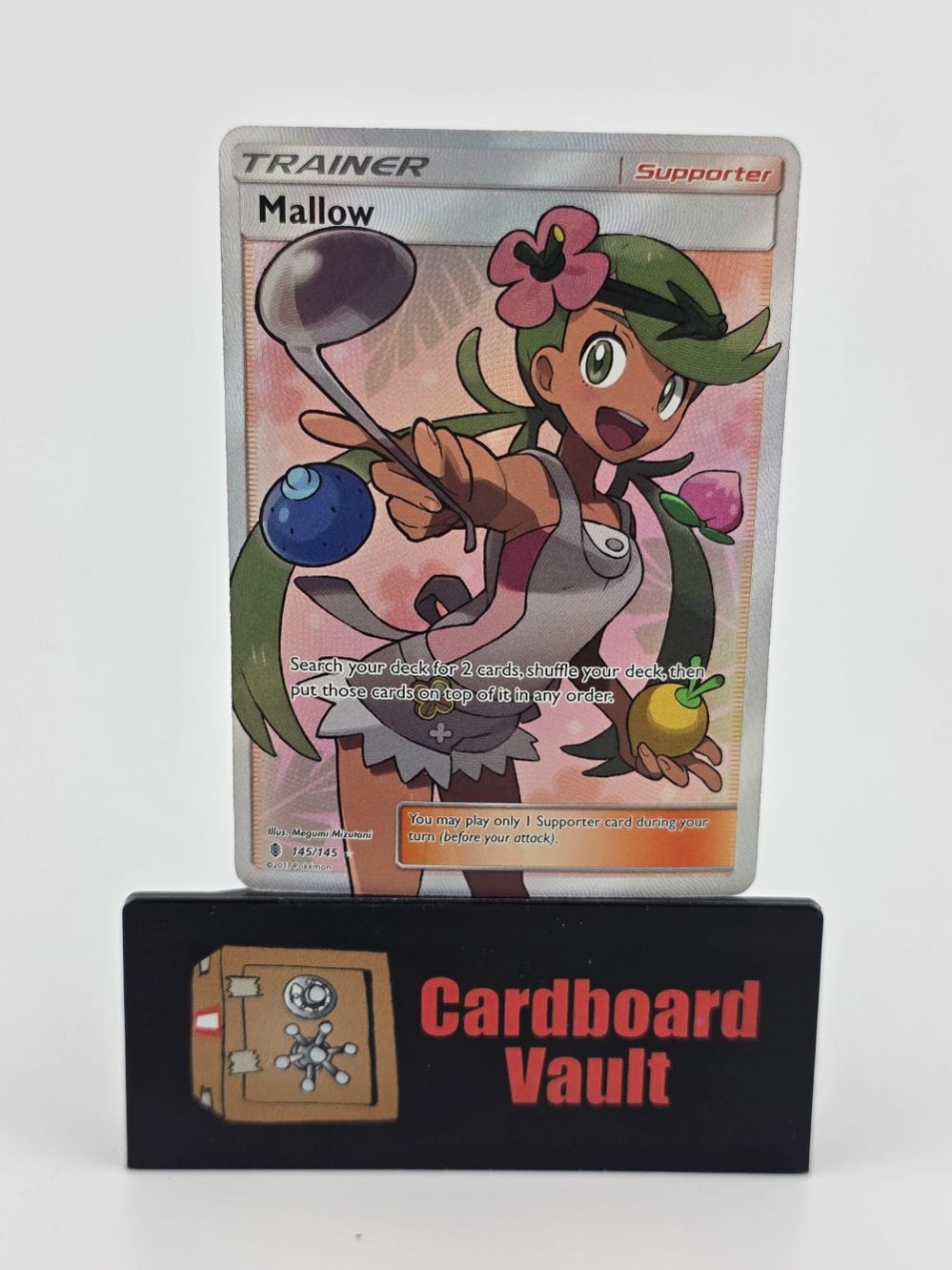 2017 Pokémon Mallow Full Art Holo 145/145