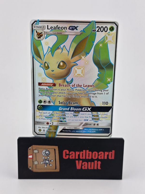 2019 Pokémon Leafeon GX Full Art Holo SV46/SV94