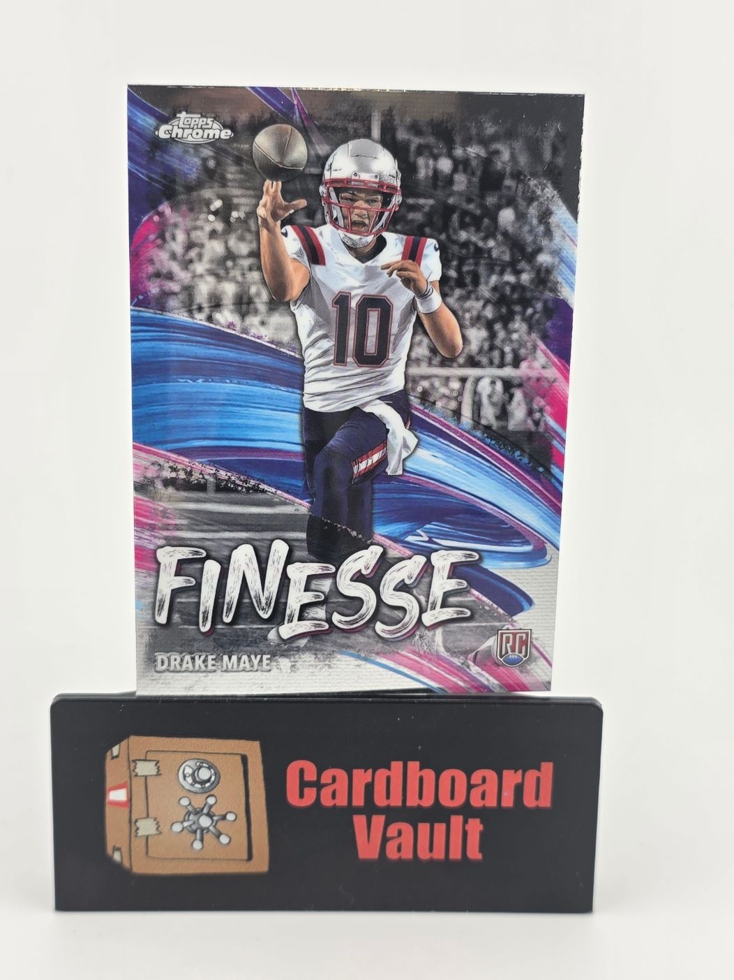 2024 Topps Chrome Football Drake Maye Finesse #F-2