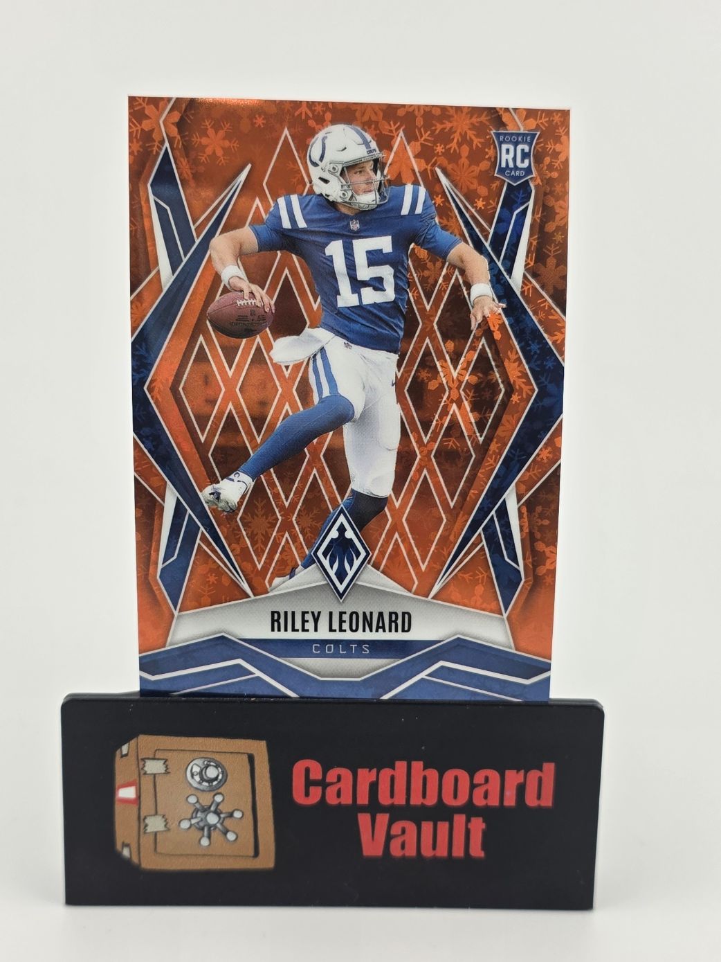 2025 Phoenix Football Riley Leonard #170 Orange Winter 40/99