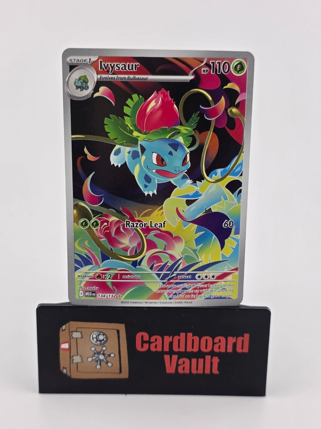 2025 Pokémon Ivysaur Full Art 134/132