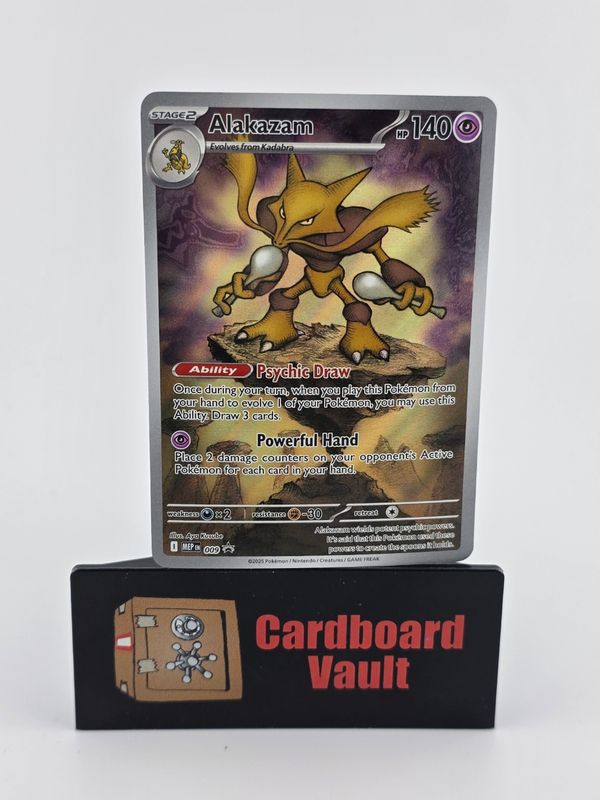 2025 Pokémon Alakazam Black Star Promo 009