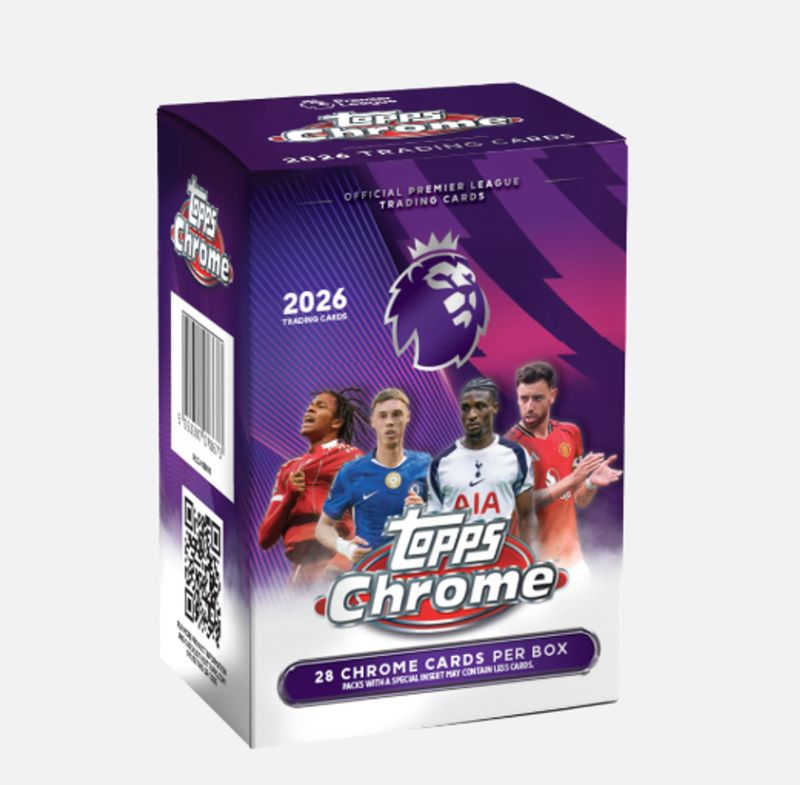 2025/26 Topps Chrome English Premier League Value Box