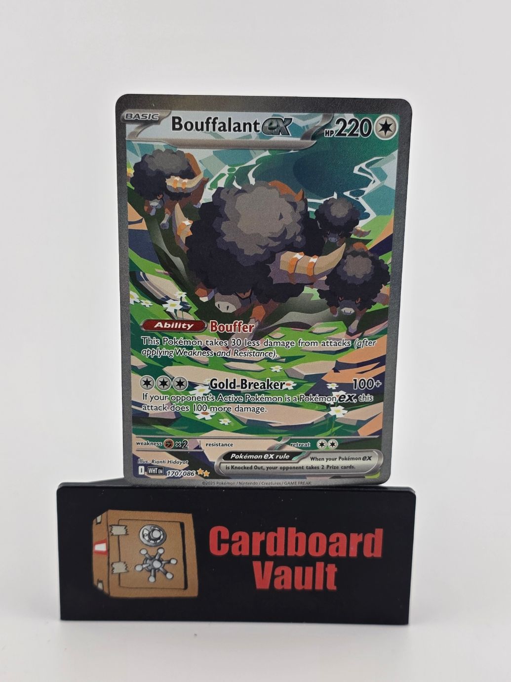 2025 Pokémon Bouffalant ex 170/086