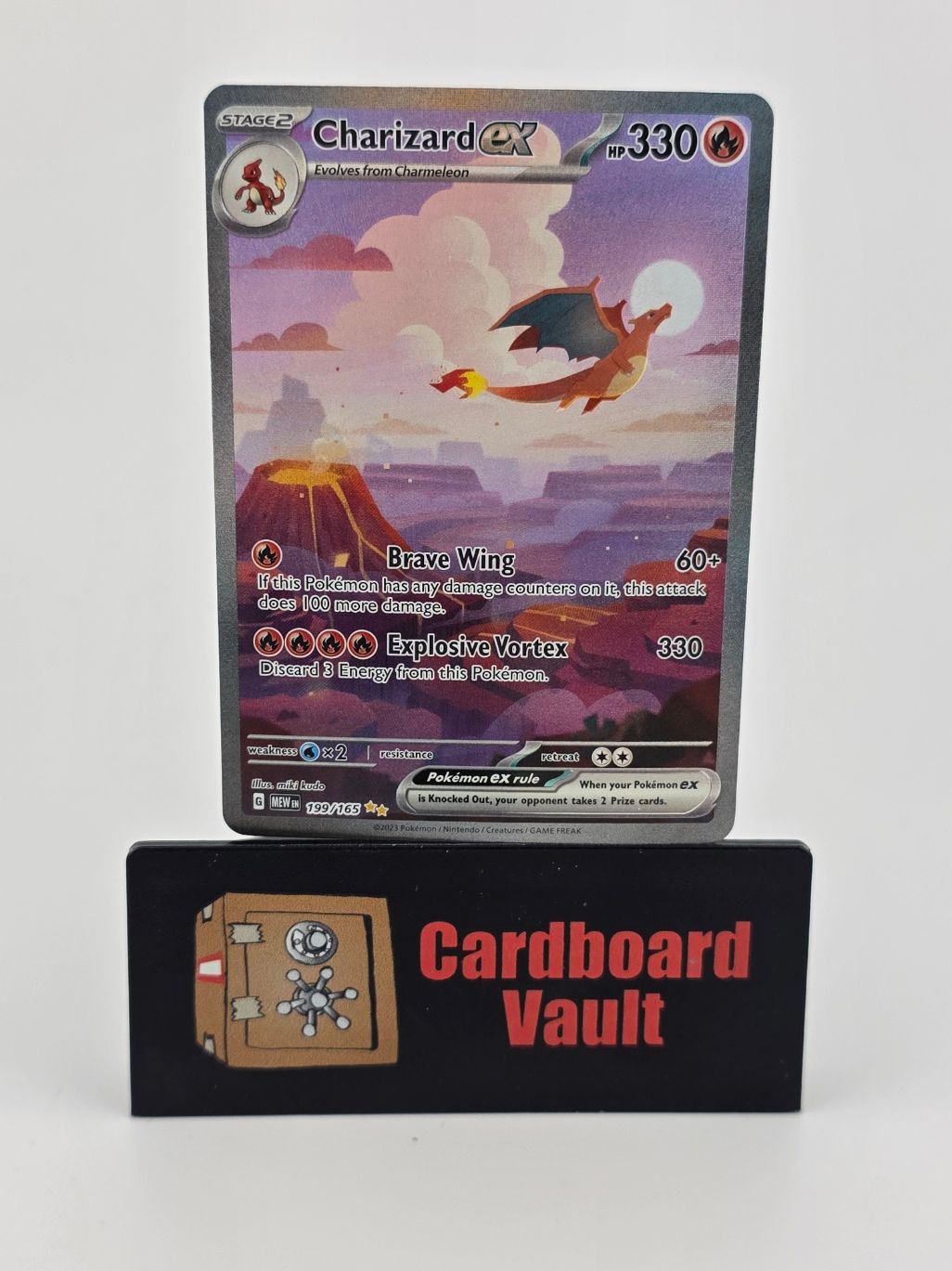 2023 Pokémon Charizard ex 199/165