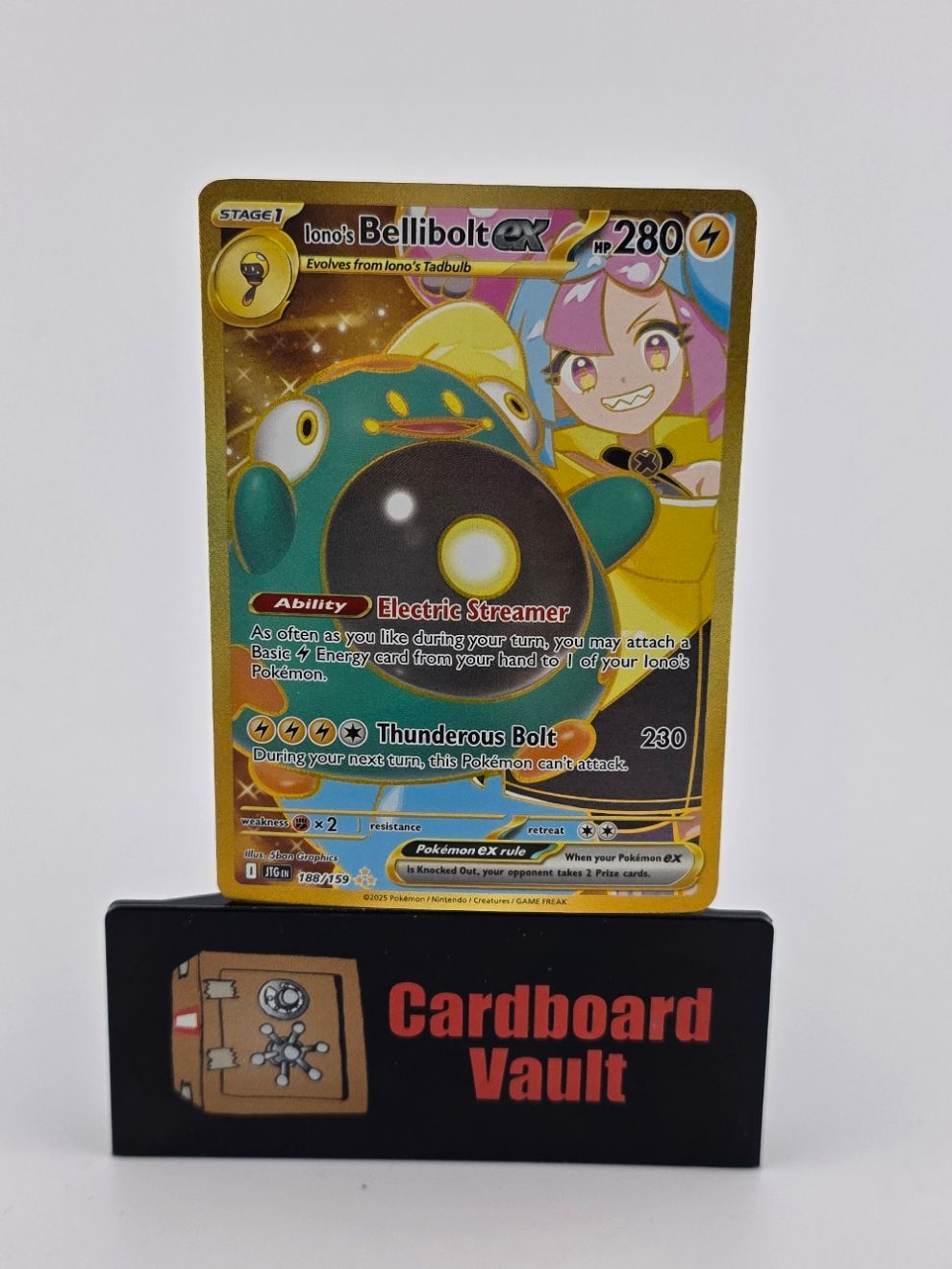 2025 Pokémon Ionos Billibolt ex 188/159