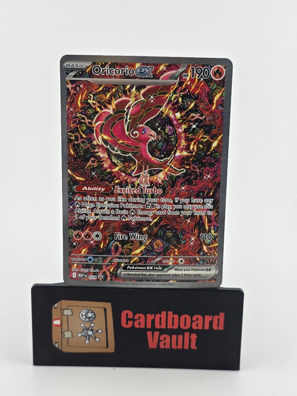 2025 Pokémon Oricorio ex Black Star Promo 024