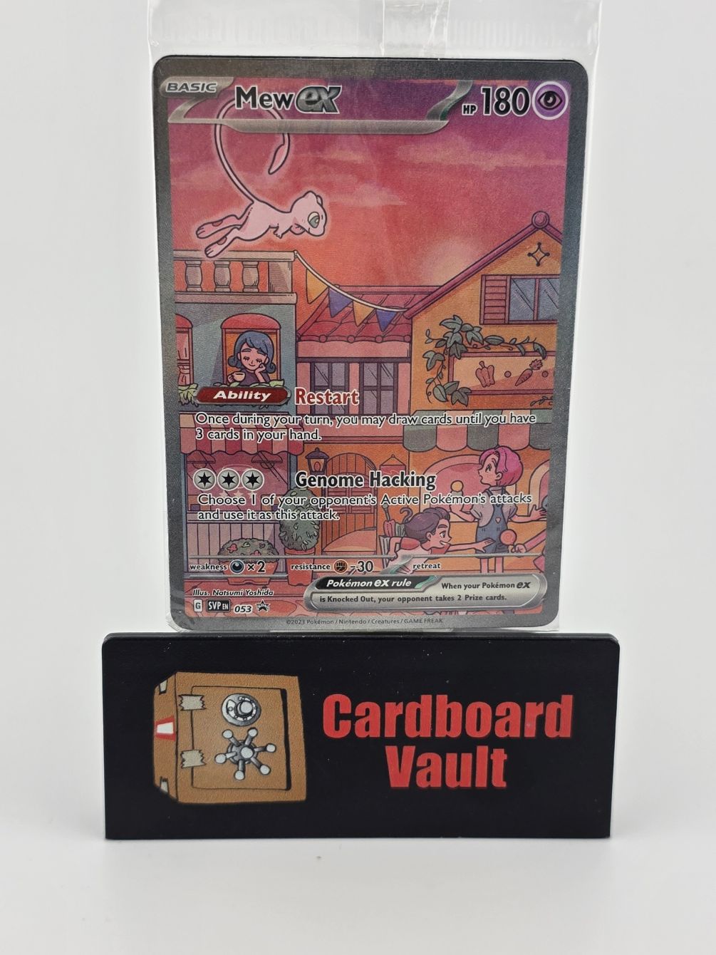 2023 Pokémon Mew Black Star Promo 053 Sealed Sleeve