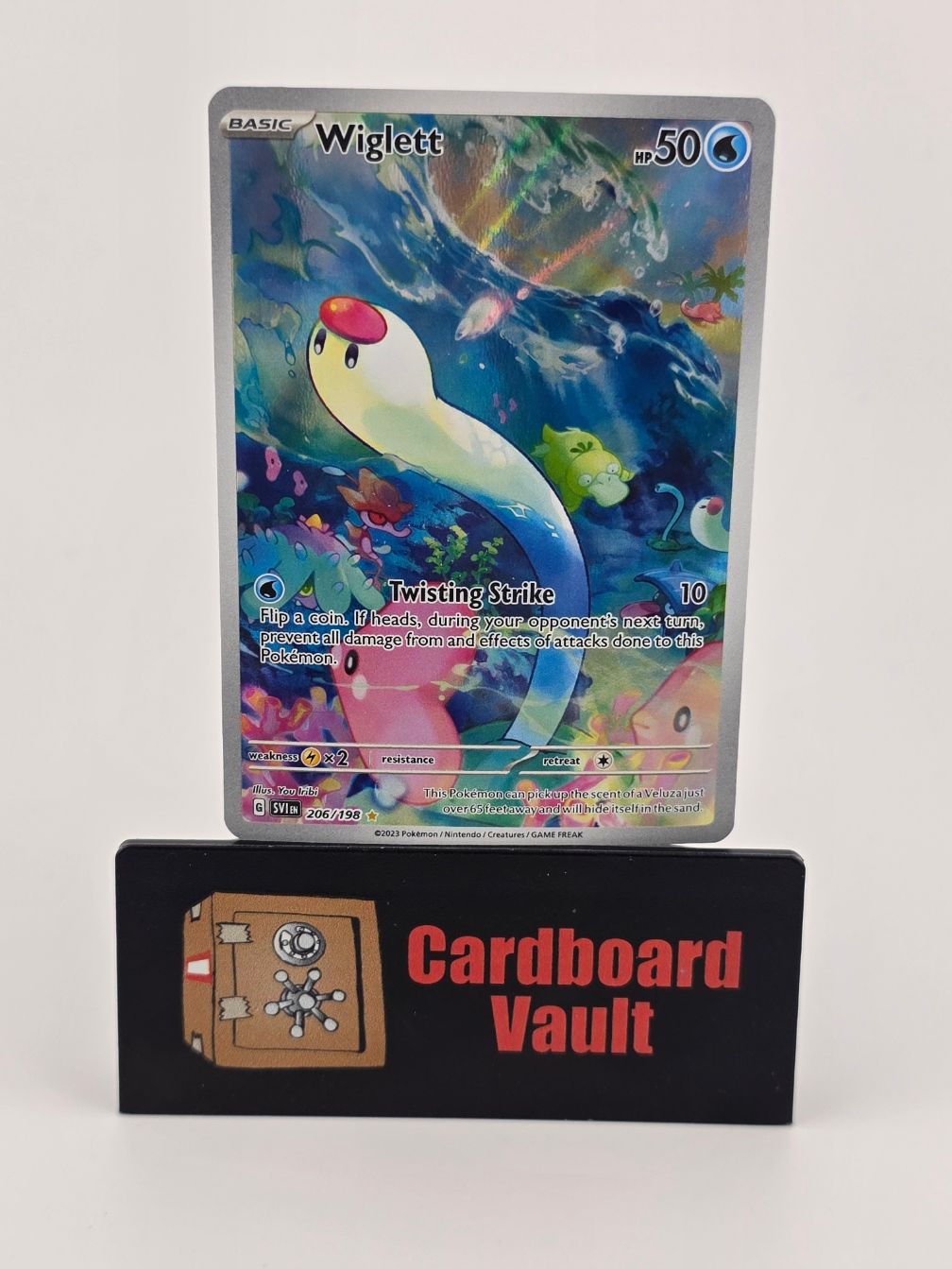 2023 Pokémon Wiglett Full Art 206/198