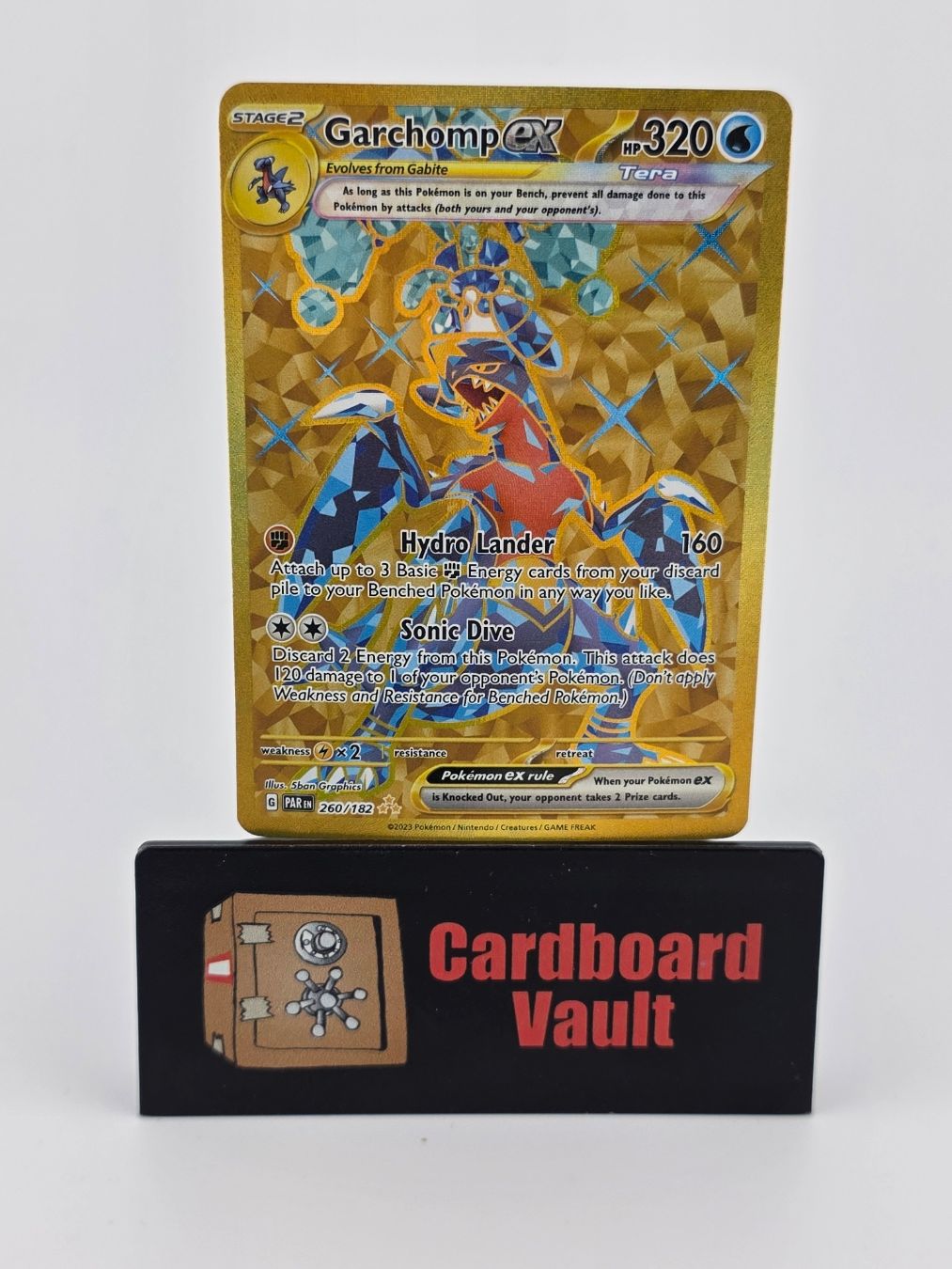 2023 Pokémon Garchomp ex 260/182