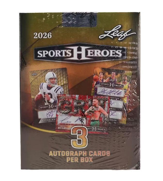 2026 Leaf Metal Sports Heroes Hobby Box