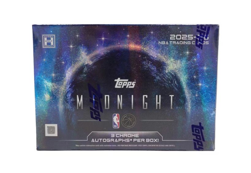 2025/26 Topps Midnight Basketball Hobby Box