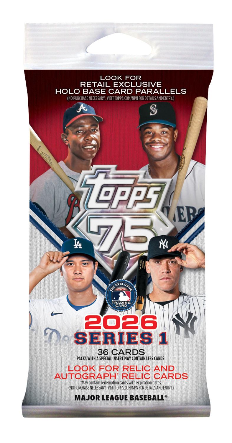 2026 Topps Series 1 Baseball Fat Pack