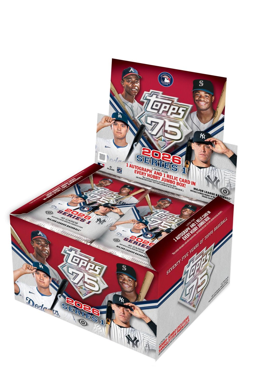 2026 Topps Series 1 Baseball Jumbo Box