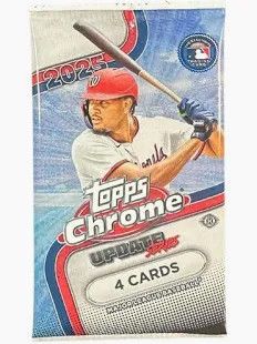 2025 Topps Chrome Update Series Baseball Value Pack