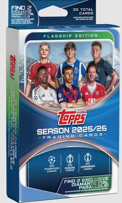 2025/26 Topps UEFA Champions League Flagship Hanger Box