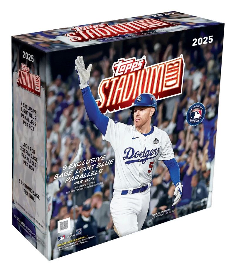 2025 Topps Baseball Stadium Club Mega Box