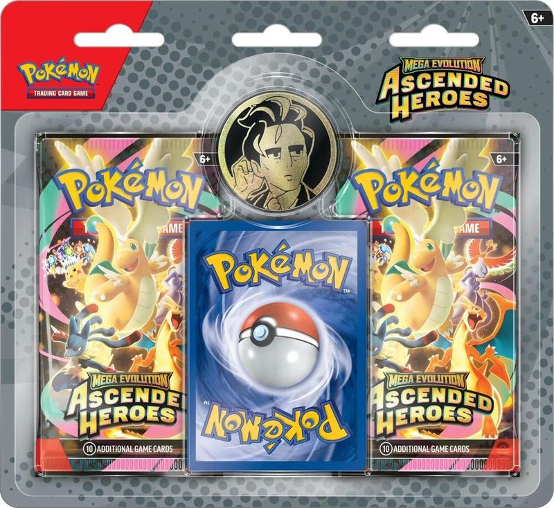 Pokémon Ascended Heroes Larry 2 Pack Blister