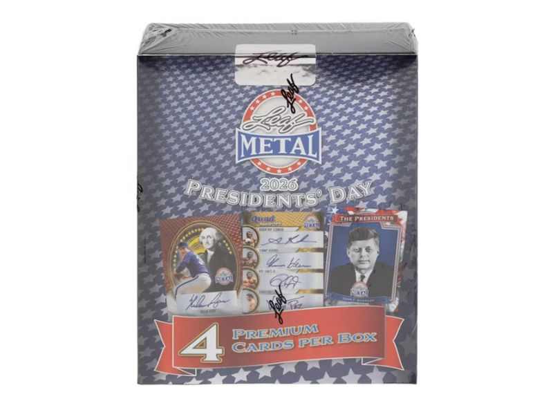 2026 Leaf Metal Presidents Day hobby Box