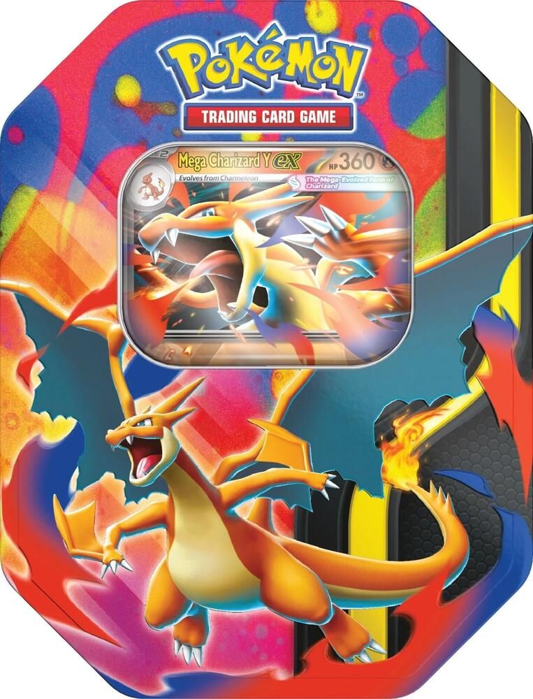 Pokémon Mega Charizard Tin Y
