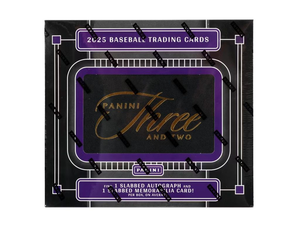 2025 Panini Three and Two Baseball Hobby Box