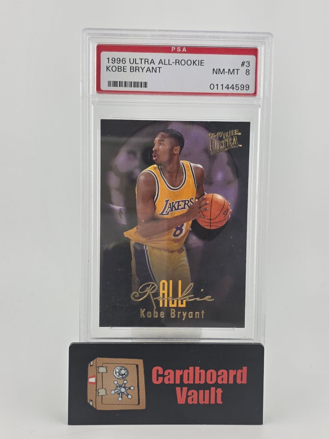 1996 Kobe Bryant Ultra All-Rookie #3 PSA 8 0144599