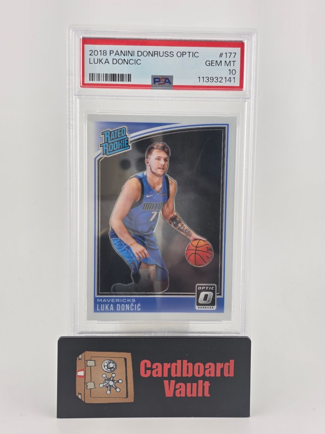 2018 Donruss Optic Luka Doncic Rated Rookie #177 PSA 10 11392141