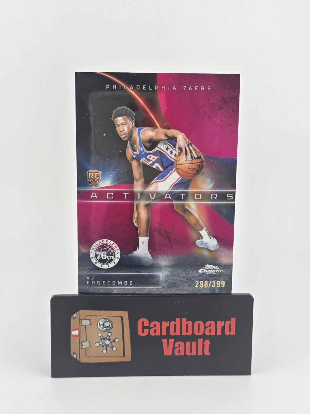 2025 Topps Chrome VJ Edgecombe Activators #AC 13 298/399