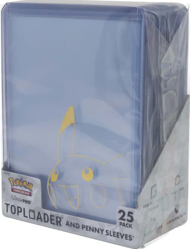 Ultra Pro Pikachu Toploader and Penny Sleeve Combo Pack